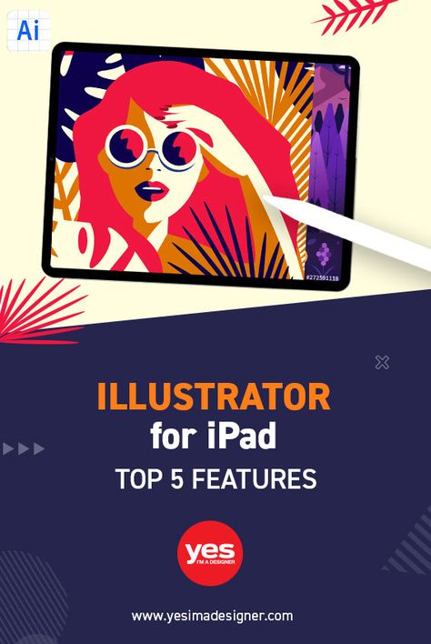 We take a sneak peek at Adobe Illustrator for iPad and share 5 top coolest features. Illustrator For Ipad, Adobe Illustrator Ipad Tutorial, Illustrator On Ipad, Adobe Illustrator Ipad, Illustrator Ipad, Illustrator Tools, Ipad Pencil, Ipad Pro Wallpaper, Ipad Hacks