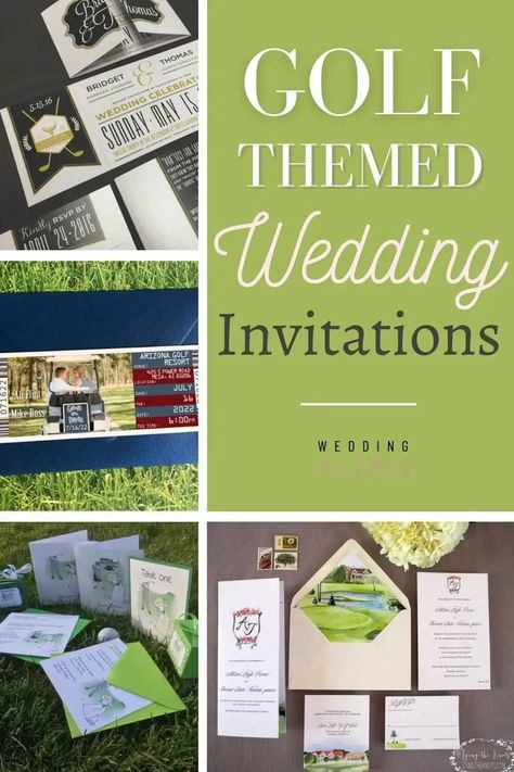 Are you having a Golf course wedding ceremony? With our list of the ten best golf themed wedding invitations, you can choose a design that reflects your love of the game, and your mutual love for each other. From fun and modern to elegant and formal, these cards are a must-have for any set of golfers tying the knot! Golf Themed Wedding, Golf Course Wedding Ceremony, Larry Wedding, Golf Wedding Theme, Funny Invitations, Zazzle Wedding Invitations, Golf Invitation, Golf Wedding, Modern Wedding Ceremony