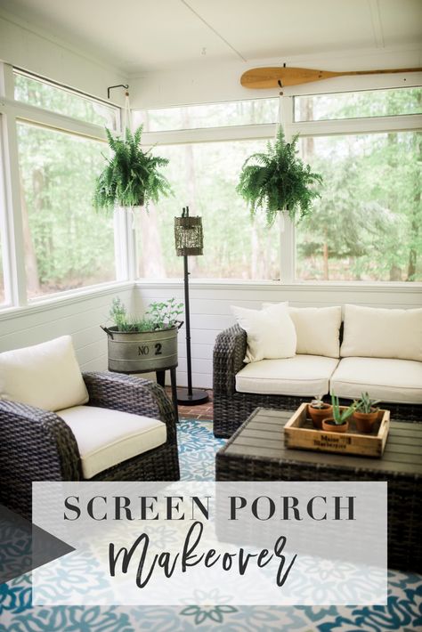 Screen Porch Ideas, Screened In Porch Furniture, Sunroom Remodel, Screened Porch Decorating, Indoor Porch, Three Season Porch, Screened Porch Designs, 3 Season Room, Porch Remodel