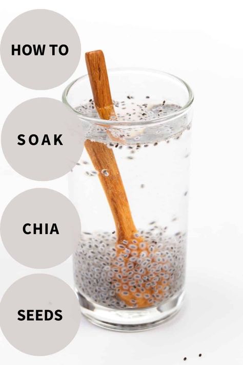 Chai Seed, Soak Chia Seeds, Chia Seed Drinks, Chia Seed Water, Healthy Food Habits, Chia Seed Recipes, Healthy Food Facts, Cheap Healthy Meals, Smoothie Diet Plans