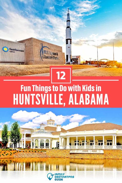 Dreaming about a family vacation to Huntsville, AL and looking for things to do? We’re FamilyDestinationsGuide, and we’re here to help: Discover the most fun things to do in Huntsville with kids - so you get memories that last a lifetime! #huntsville #huntsvillethingstodo #huntsvillewithkids #huntsvilleactivities Huntsville Alabama Things To Do Kids, Alabama Vacation, Chattahoochee National Forest, Huntsville Alabama, Things To Do With Kids, Family Destinations, Family Friendly Activities, Fun Family Activities, Bucket Lists