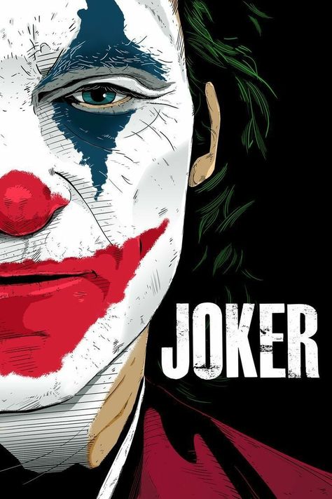 Jocker 2019 Wallpaper, Six Drawing, The Joker 2019, Joker Cartoon, Joker Painting, Batman Joker Wallpaper, 2019 Wallpaper, Joker Joaquin, Joker Drawings