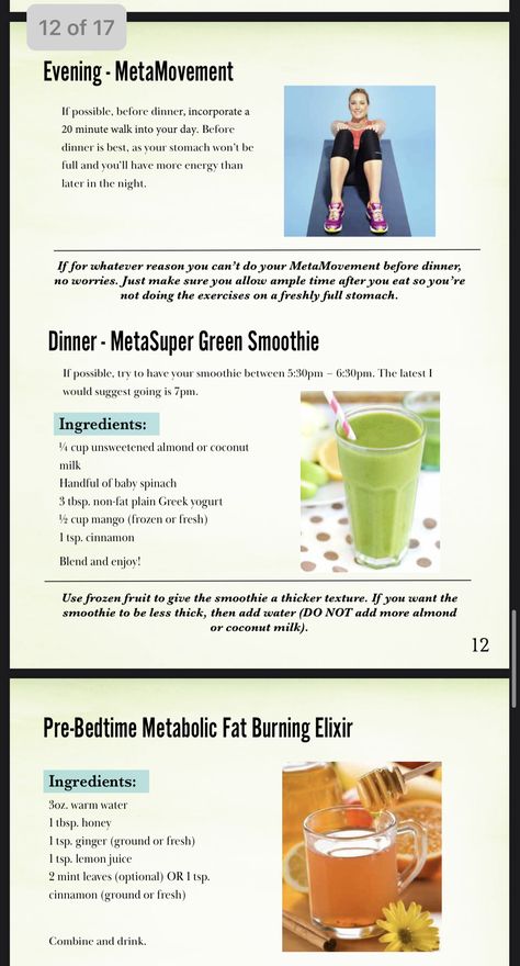 Metaboost Power Slim Smoothie, 3 Day Meta Clean, Metaboost Night Drink, The Metabolic Connection, Metabolic Flush Recipe, Metaboost Diet Plan, Svelte Metaboost Recipes, Metainfluencing Foods Recipes, Meta Boost Belly Blaster