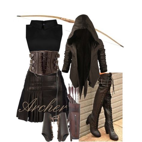 Shadow Hunter Gear by meagan-wymbs on Polyvore featuring mode, Prada, Nicholas K and Balenciaga Hunter Costume, Warrior Outfit, Hunter Outfit, Outfit Polyvore, Balenciaga Fashion, Fair Outfits, Fandom Outfits, Medieval Clothing, Legolas