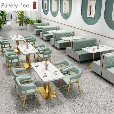 PurelyFeel Restaurant Sets Furniture Dining Table with Chairs Coffee Shop Furniture Cafe Tables and Chairs Fast Delivery https://m.alibaba.com/product/1600506486301/PurelyFeel-Restaurant-Sets-Furniture-Dining-Table.html?__sceneInfo={"cacheTime":"1800000","type":"appDetailShare"} Table Chair Design For Cafe, Restaurant Table Chair Design, Restaurant Chair Design Ideas, Hotel Dining Table, Bakery Tables And Chairs, Restaurant Table And Chair Design, Restaurant Set Up, Coffee Shop Table Decor, Restaurant Table Setting Ideas