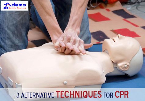 3 Alternative Techniques for #CPR How To Perform Cpr, Learn Cpr, Cpr Certification, Basic Life Support, First Aid Course, Cpr Training, Long Term Care, Cpr, Emergency Medical