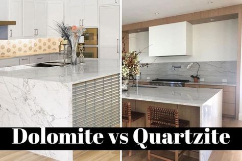 Difference between Dolomite vs Quartzite Countertop Super White Quartzite, Quartzite Countertops, Sedimentary Rocks, Metamorphic Rocks, Classic Kitchen, White Countertops, Hot Pot, Trivets, Kitchen Countertops