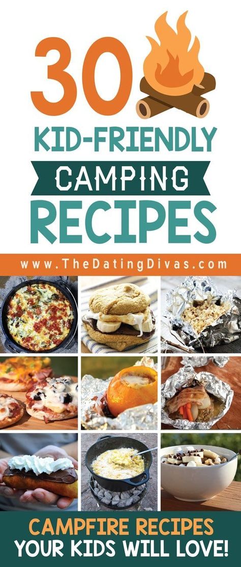 Easy camping meals for the family. SO many great kid-friendly camping recipes and camping food ideas. #campingfood #campingrecipes #campingmeals #camping Camping Tricks, Camping With Toddlers, Camping Activities For Kids, Fast Meals, Camping Family, Camp Food, Easy Camping Meals, Breakfast And Brunch, Scout Camping