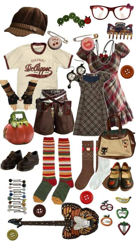 twee based stuff that i thought looked cute :) || tags : twee, fashion, twee fashion, grandmacore, grandma, buttons, buttoncore, trinkets, trinketcore, nostalgia Twee Fashion, Cute Tags, A Collage, Socks, Collage, Tags, Hats, White, Clothes