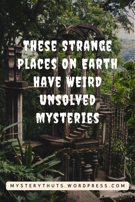 Mysterious Places On Earth, Mysterious Things, Unexplained Mysteries, Forgotten Realms, Mysterious Places, Places On Earth, Strange Places, Ancient Cities, Abandoned Places