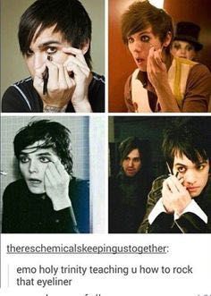 Emo Band Memes, Mcr Memes, A Night At The Opera, Emo Memes, Andy Black, Palaye Royale, Emo Kid, Emo Music, Brendon Urie