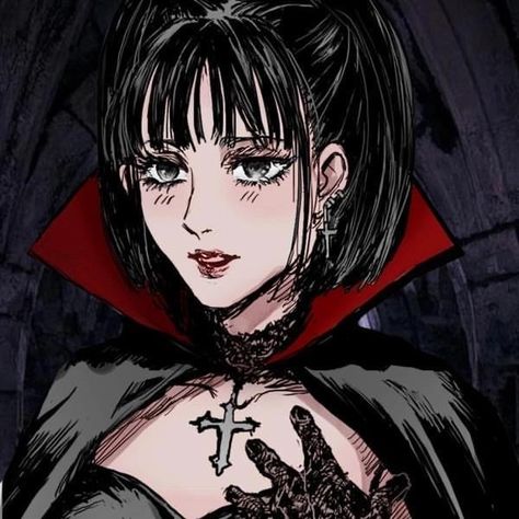 Gothkasa Icon, Goth Mikasa Pfp, Goth Mikasa Icon, Gothic Mikasa, Mikasa Pfp, Goth Mikasa, Scene Pfp, Goth Pfp, Titan Aesthetic