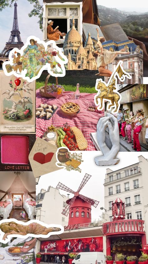 Cafe Mood Board, Mood Board 2023, Board Mood, Paris 2023, 2023 Mood, Paris Cafe, Fashion Illustration Dresses, Photo Boards, Mood Board Fashion