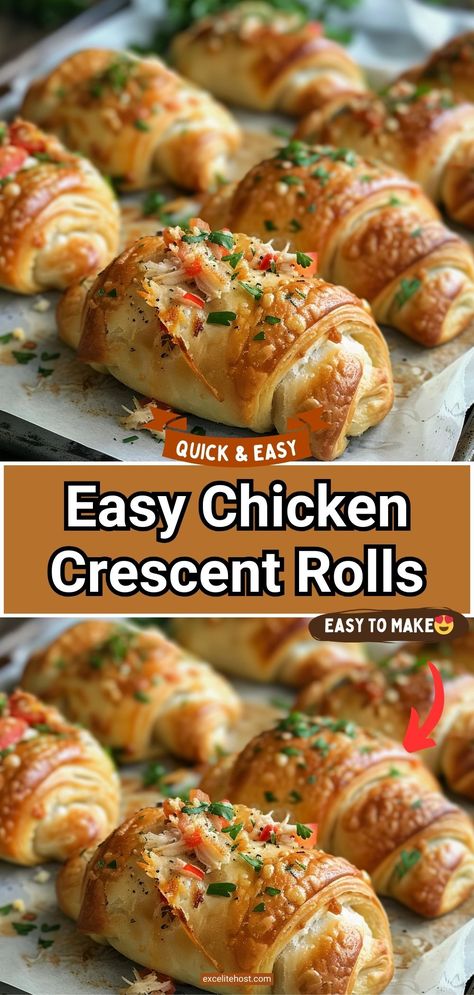 Chicken Crescent Rolls Breakfast Recipes Crescent Roll, Finger Food Meals Dinners, Supper With Crescent Rolls, Easy Cheesy Chicken Crescent Rolls, Picnic Roll Ups Crescent Rolls, Dinner Recipes With Crescent Roll Dough, Crescent Roll Sliders, Rotisserie Chicken Breakfast Recipes, Easy Recipes With Crescent Rolls