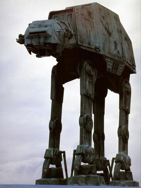 Imperial Walker, At At Walker, Star Wars Vehicles, Star Wars Trilogy, Star Wars Empire, Star Wars Tattoo, Star Wars Ships, Walt Disney Pictures, Galactic Empire