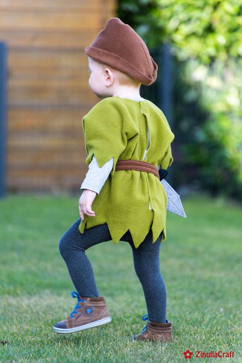 Karneval 2015 – Kostüm „Peter Pan“ – ZinullaCraft Peter Pan Kostüm, Peter Pan Costume, Boy Costumes, Peter Pan, Brave, Kindergarten