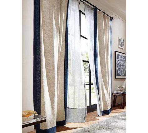 Stage Your Home To Sell, Linen Sheer Curtains, Art Curtains, Ivory Curtains, Plain Curtains, Linen Curtain, Linen Drapes, Frame Border, Window Shopping