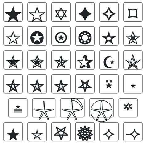 Star symbols - ★ Star Symbol Copy And Paste, Emoji Texts, Star Symbol, Star Outline, Flower Symbol, Cute Website, Text Symbols, Stars