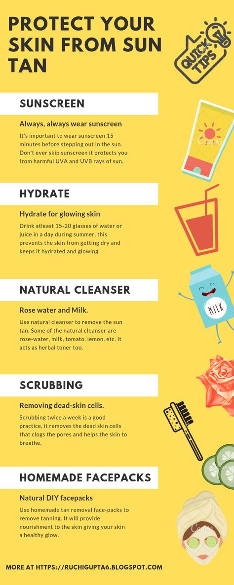 Some tips that will save you from sun tan this summer... For more visit :https://ruchigupta6.blogspot.com/ Sun Tan Remove Remedies, Skincare For Tan Removal, How To Protect Skin From Sun, Summer Skin Care Tips Home Made, Quick Tan Removal Tips, Sun Tan Removal Remedies Home, How To Remove Sun Tan From Face, Sun Tan Removal Remedies, Tanning Tips In The Sun