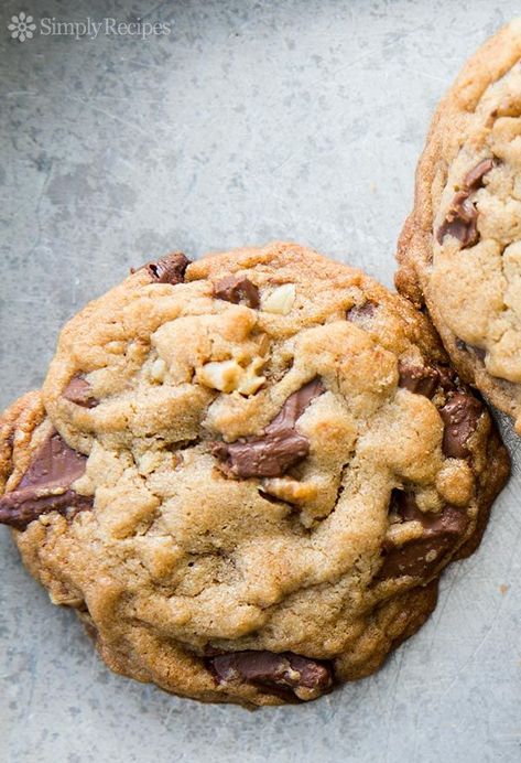 Best Chocolate Chunk Cookies, Greenland Recipes, Chocolate Chunk Cookies Recipe, Chunk Cookies Recipe, Chocolate Chunk Cookie Recipe, Cookies Best, Brown Butter Cookies, Homemade Chocolate Chip Cookies, Browned Butter