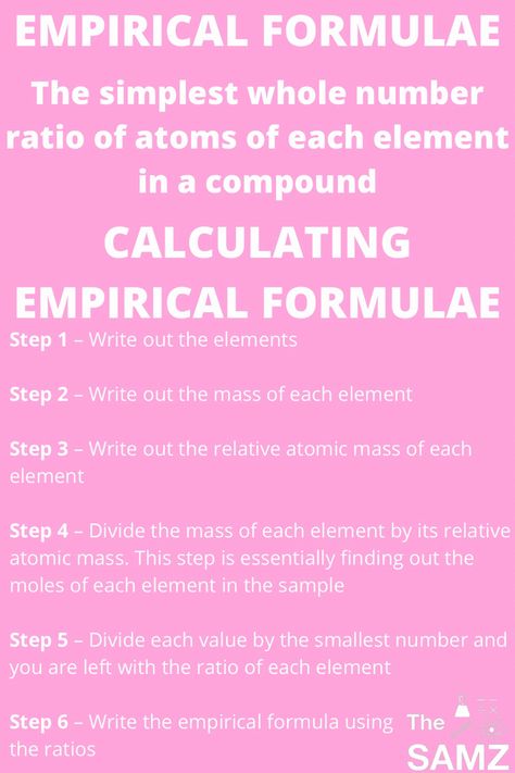 Empirical Formula Chemistry, Empirical Formula, Relative Atomic Mass, Molecular Mass, Chemistry Study Guide, Questions With Answers, Covalent Bonding, Chemistry Notes, Study Related