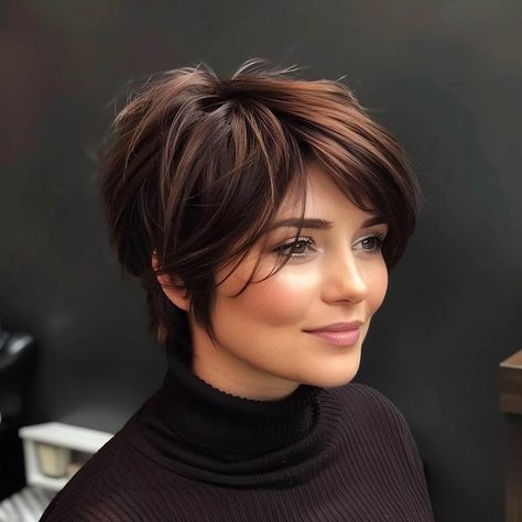 46 Cute Short Haircuts for Short Hair in 2024 Very Fine Thinning Hair Styles, Over The Ear Pixie Haircut, Short Bob Hairstyles With Curtain Bangs, Fall Short Hair 2024, Short Hair For Thin Fine Hair, Short Hair Styles 2024, Hair Color Summer 2024, Hairstyles For Short Fine Hair, Thin Fine Haircuts