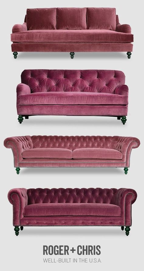 Queen Anne Couch Sofas, Pink Victorian Couch, Glamorous Room, Stylish Living Room Furniture, Leather Tuffed Couches, Luxury Sofa Living Room, Chester Sofa.com, Victorian Sofa, Living Room Plan