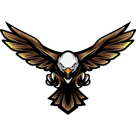 Eagle Mascot Logo, Eagle Mascot Design, Eagle Cartoon Drawing, Eagle Character Design, Cartoon Eagle, Eagle Cartoon, Eagle Icon, Cheer Posters, Eagle Flying