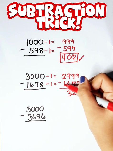 Subtraction Trick (Minuend that ends in zero) | Subtraction Trick that You Should Know‼️ (Minuend that ends in zero) Visit our youtube channel: https://youtube.com/@MathTeacherGon #math #TeacherGon... | By Math Tutorials Subtraction Tricks, Subtraction Across Zeros, Math Subtraction, Kids Math, School Homework, Math Number Sense, Math Tutorials, Basic Math Skills, Math Help