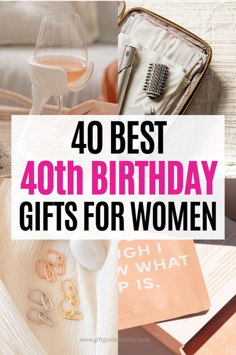 40th Birthday Presents That Will Blow Her Mind. Check it out! 40 Gifts For 40th Birthday Women, 40 Bday Gifts For Women, Special 40th Birthday Gift Ideas For Her, 40 Presents For 40th Birthday, 40th Birthday Hamper For Her, Group Birthday Gift Ideas, 40 Birthday Baskets For Women, Turning 40 Gifts, 40th Birthday Gifts Women