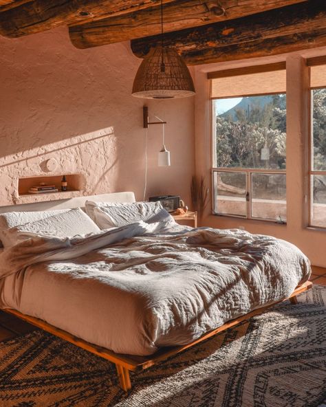 Joshua Tree House, Desert Living, Desert Homes, Wooden Beams, Joshua Tree, Furniture Shop, Tree House, Decorating Your Home, Beams