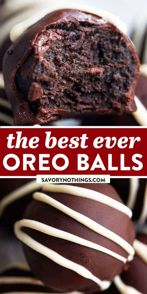 Truffles Oreo, Easy Oreo Truffles, Oreo Balls Recipe, Cupcakes Oreo, Oreo Cake Pops, Oreo Truffles Recipe, Oreo Fluff, Fun Holiday Treats, Easy Truffles