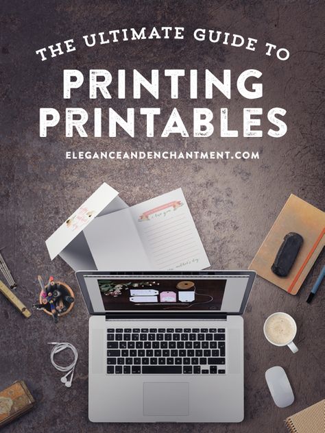 Tutorial | The Ultimate Guide to Printing Printables – Scrap Booking How To Print On Cardstock, Cardstock Ideas, Japanese Activities, Computer Business, Brand Aesthetics, Printing Idea, Inkscape Tutorials, Full Picture, Free Planner