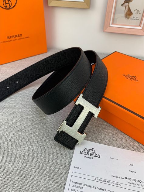 Wholesale High Quality Replica Hermes Belt at gavelock.co, Black Reversible Strap 38mm for Men, Buy Now with Free Shipping. Black Friday and Christmas Sale 2020. Hermes Belt Mens, Matric Dance, Hermes Belt, Hermes Accessories, Street Fashion Men Streetwear, Men Streetwear, Hermes Men, Fashion Suits For Men, Reversible Belt