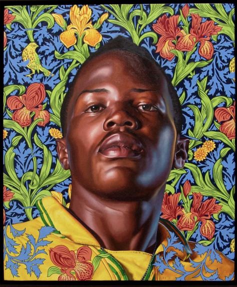 Kehinde Wiley  https://kehindewiley.com Kodama Tattoo, Kehinde Wiley, Portraiture Art, Portraiture Painting, A Level Art, Ap Art, African American Art, Contemporary Art Gallery, Black Artists