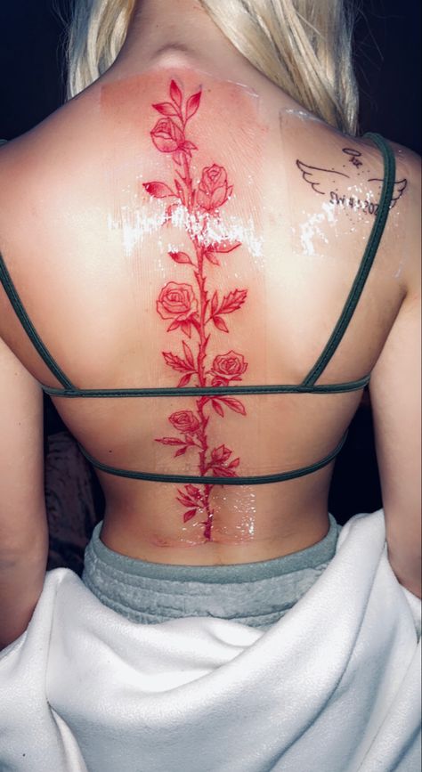 #spinetattooideas #spinetattoosforwomen #tattoo #tattooideas #tattooart Men Tattoo Stencil, Tattoo Ideas Spine, Tattoo Ideas Female Meaningful, Spine Tattoo Ideas, Stencil Outline, Cross Tattoos For Women, Funky Tattoos, Spine Tattoos For Women, Tattoos For Black Skin