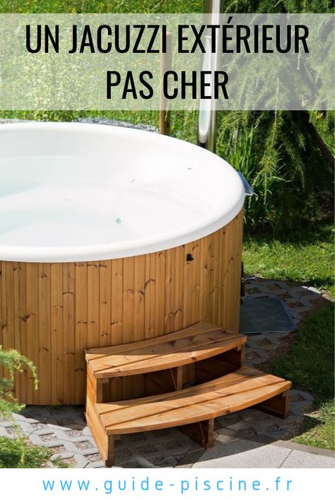 Envie d'investir dans un jacuzzi extérieur ? Découvrez tous les bons plans pour acheter un jacuzzi pas cher. #jacuzzi #spa #exterieur Deco Spa, Spa Food, Spa Jacuzzi, Spa Inspiration, Outdoor Storage Box, Cuba, Hot Tub, Spa, Outdoor Furniture