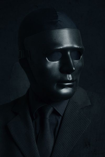 Juha Arvid Helminen’s Photography Series “The Invisible Empire” Criticizes the Power of Uniforms | Hi-Fructose Magazine Shadow People, Horror Vintage, Faceless Portrait, Photography Series, 다크 판타지, Cool Masks, Arte Obscura, Masks Art, Black Suit