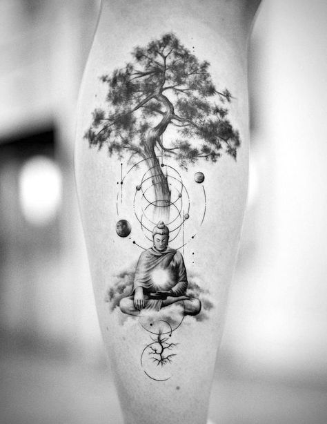 Tattoos On Arm, Tree Tattoos, Famous Artists, A Tree, Tree Of Life, Tattoo Ideas, Tattoos, Black