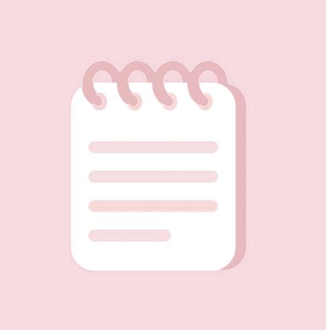 Pink Good Notes Icon, Good Notes Icon Aesthetic, Aesthetic Icons Notion, 280x280 Icon Aesthetic, Pink Goodnotes Icon, Pink Notebook Icon, Ipad Icons Aesthetic Pink, Pinterest Icon Cute, Notebook Icon Aesthetic