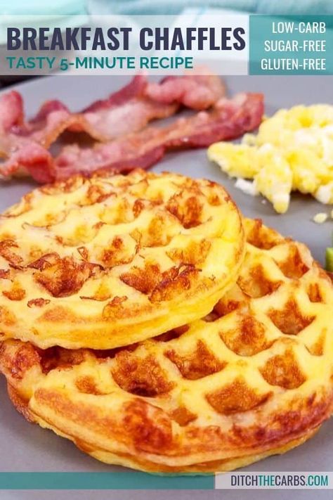 No Flour Chaffle, Healthy Breakfast Chaffles, Low Carb Zero Sugar Recipes, Keto Chaffles Low Carb Breakfast, Chaffels Recipe, Chaffles Recipe Breakfast, Chaffle Recipes Easy Breakfast, Breakfast Chaffle Recipe Keto, Chaffles Recipe Keto Easy