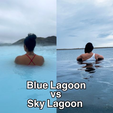 Blue Lagoon vs Sky Lagoon in Iceland: Which Geothermal Spa is Right for You? https://www.mybeautyfavs.com/travel/blue-lagoon-vs-sky-lagoon-in-iceland Reykjavik Iceland Blue Lagoon, Sky Lagoon Iceland, Iceland Lagoon, Iceland Pictures, Lagoon Iceland, Travel Iceland, Blue Lagoon Iceland, The Blue Lagoon, South Iceland