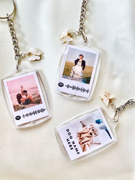 Custom Polaroid Photo Spotify Keychain

A unique and thoughtful gift for any occasion! Personalize a Polaroid photo with your loved one's favorite song and turn it into a Spotify keychain. #spotify #keychain #gift #birthday #anniversary . #Polaroid_Keychain #Artist_Playlist #Spotify_Photo #Keychain_With_Picture Polaroid Keychain, Artist Playlist, Spotify Photo, Spotify Keychain, Custom Hard Hats, Custom Car Stickers, Custom Wall Stickers, Hard Hat Stickers, Spotify Code