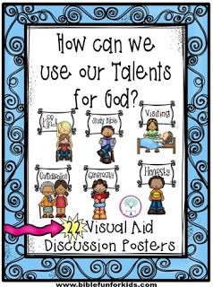 Parable of the Talents Application Visuals... Great for many Bible lessons!                                                                                                                                                                                 More Parable Of The Talents, Catholic Schools Week, Children Ministry, Kids Sunday School Lessons, Parables Of Jesus, Empty Tomb, Bible Activities For Kids, Bible Story Crafts, Childrens Church Lessons