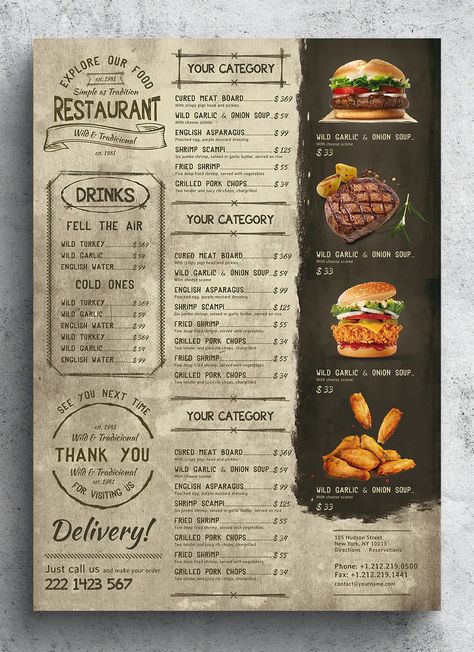 Food Menu Layout, Bbq Menu Design, Pizza Menu Design, Menu Design Layout, Menu Board Design, Menu Card Design, Menue Design, Grilling Menu, Poster Food