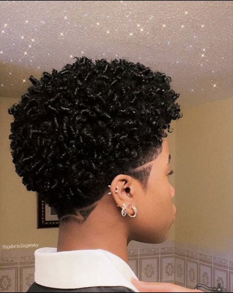 4c Mullet, Taper Haircut, Big Chop Natural Hair, Type 4c Hairstyles, Curly Cut, Tapered Natural Hair, Natural Hair Short Cuts, Beautiful Black Hair, Tapered Haircut