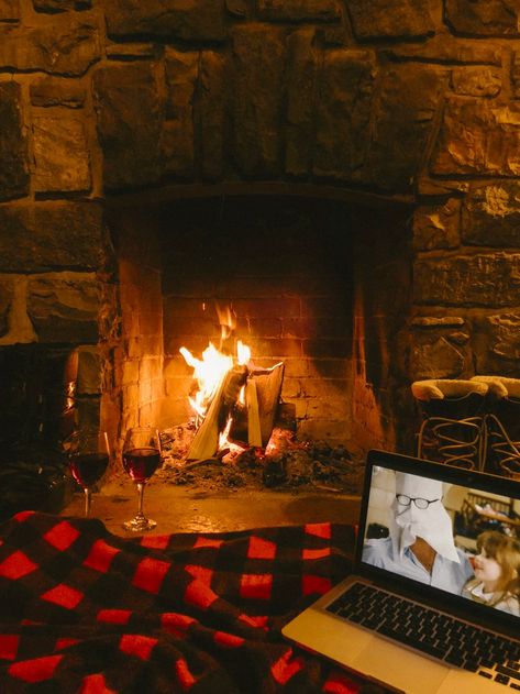 Wood Cabins, Canada - The Londoner Cozy Winter Cabin, Cabin Aesthetic, Romantic Cabin, Winter Cabin, Cozy Aesthetic, Cabin In The Woods, Cozy Fireplace, Cabin Fever, Cabin Life