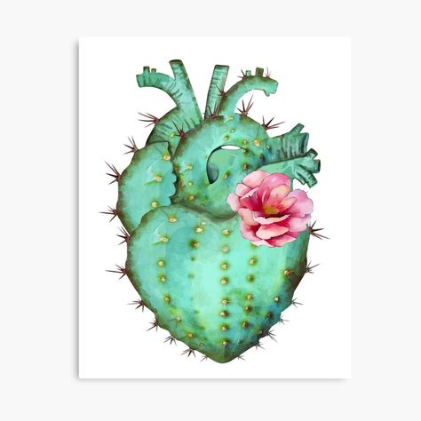 Get my art printed on awesome products. Support me at Redbubble #RBandME: https://www.redbubble.com/i/canvas-print/Human-heart-shaped-cactus-succulent-plant-with-pink-flower-watercolor-technique-by-Collagedream/67531478.5Y5V7?asc=u Heart Shaped Cactus, Plants With Pink Flowers, Succulents Illustration, Present For Dad, Succulents Plants, Flower Watercolor, Human Heart, Presents For Dad, Ceramics Ideas Pottery