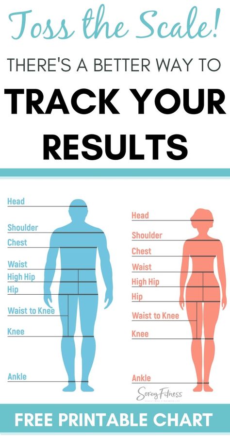 Get our Body Measurement Chart to stay motivated towards your health, fitness, and weight loss goals! We outline how to measure your body and why measurements are better than weighing! #fitness #health #weightloss How To Take Body Measurements Fitness, Measuring Body Chart, How To Do Body Measurements, Fitness Measurement Chart, How To Measure Body Size, Body Measurement Chart Men, Where To Measure Yourself, Mens Measurements Chart, How To Measure Waist Size