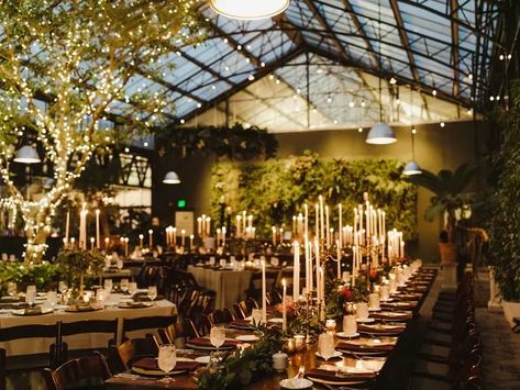 Mr And Mrs Fox, Winter Wedding Venues, Cozy Wedding, Indoor Wedding Receptions, Greenhouse Wedding, Winter Wedding Flowers, Winter Wonderland Wedding, Winter Wedding Inspiration, Venue Decor